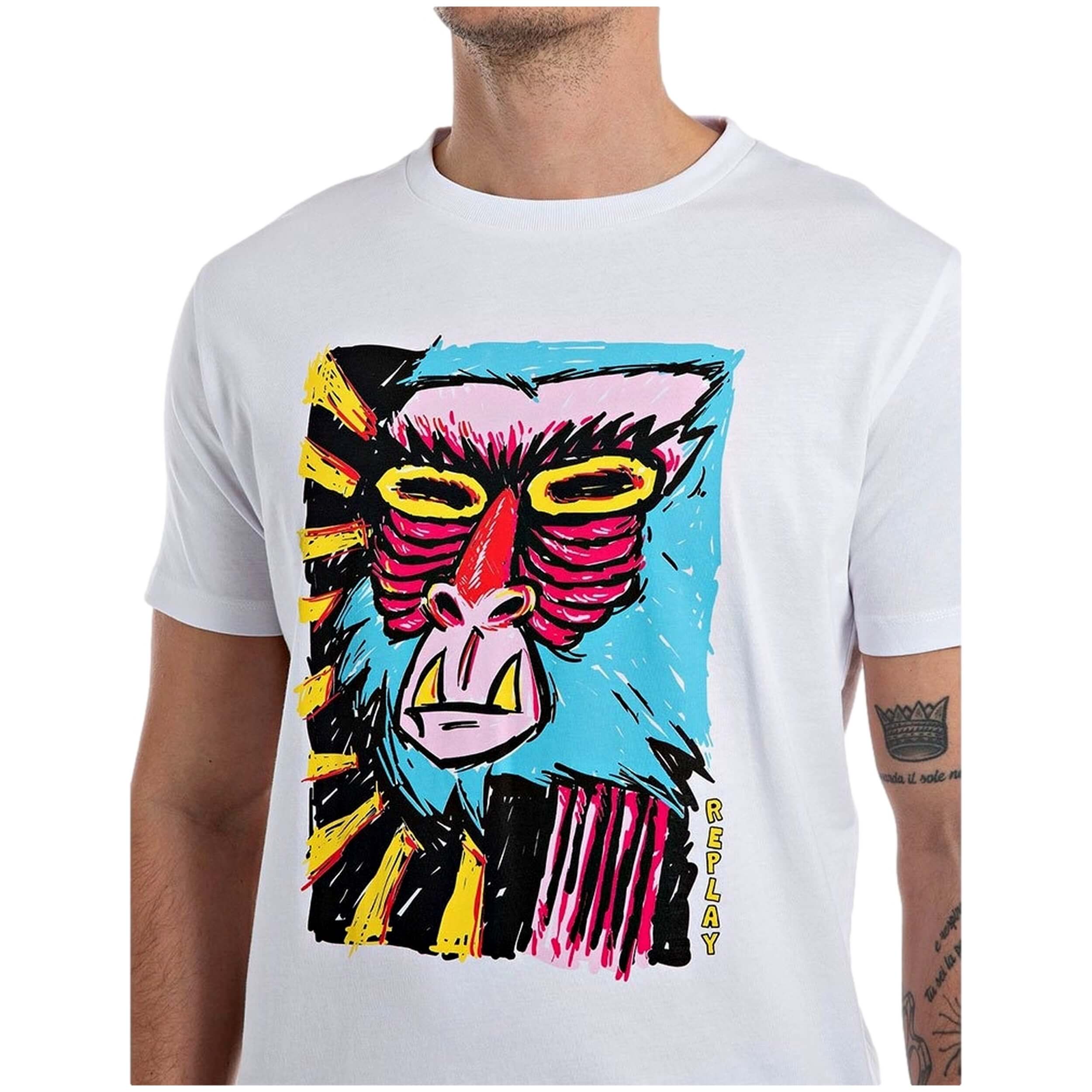 Camiseta De Manga Corta Replay M66422660001