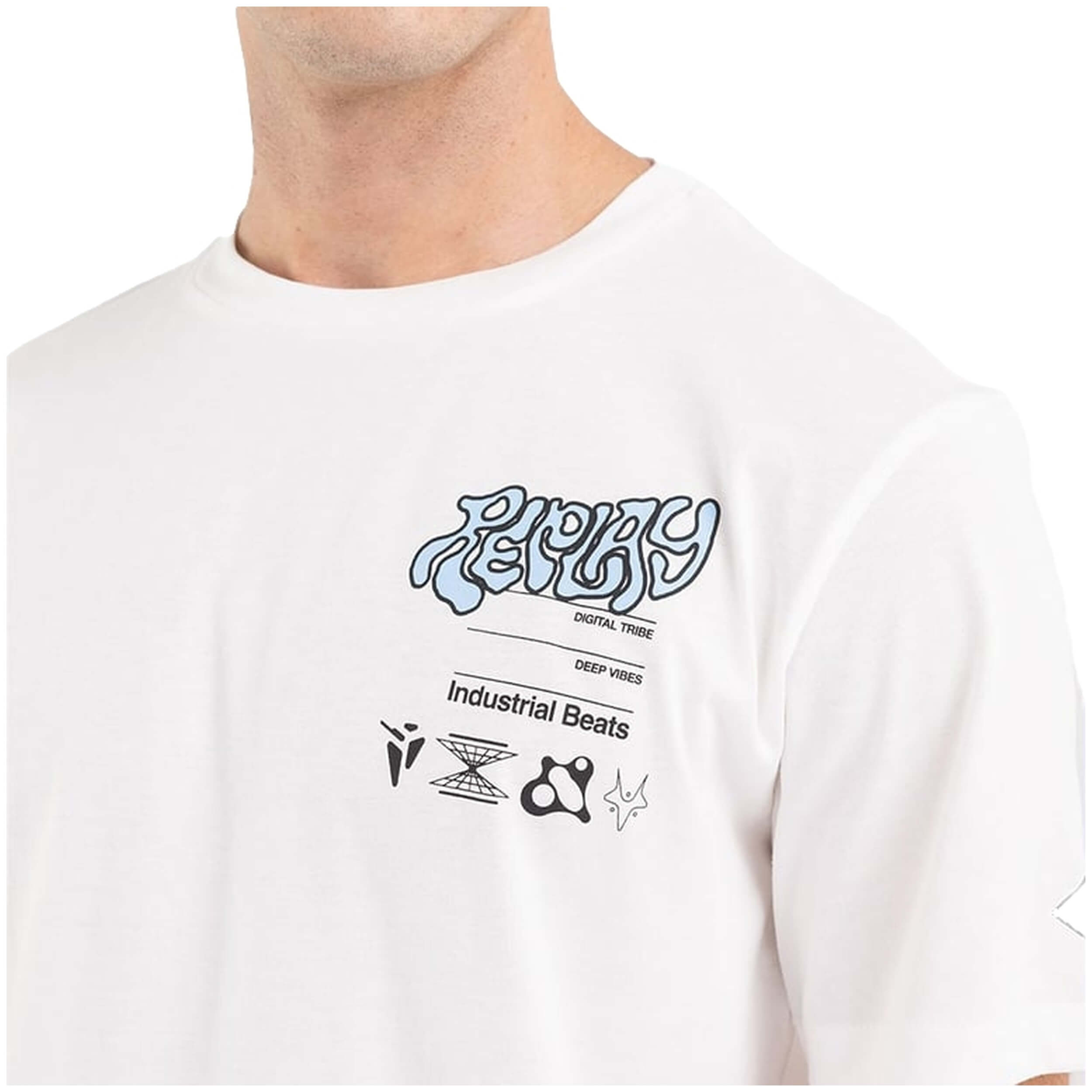 Camiseta De Manga Corta Replay Street Gym