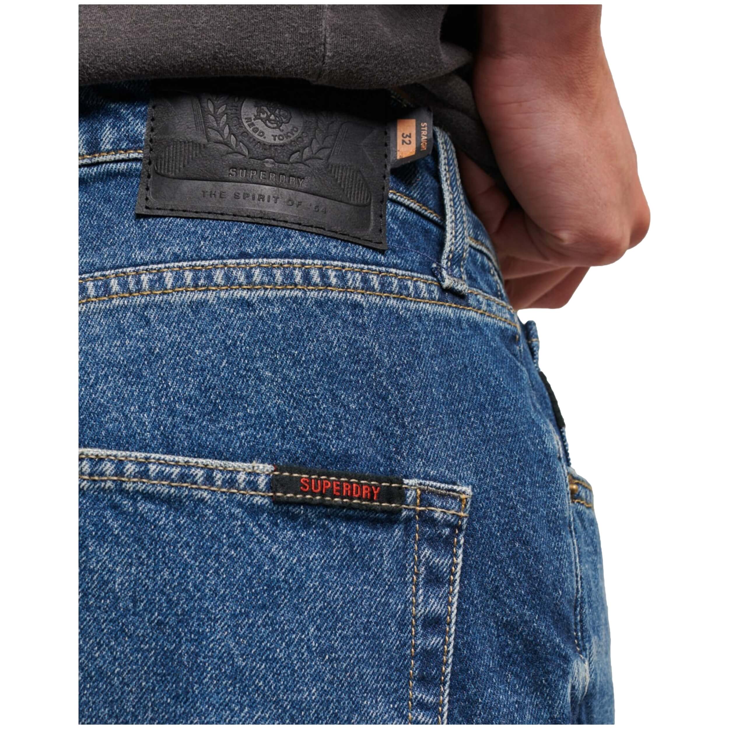 Pantalon Corto Superdry Vintage Straight