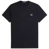 Camiseta De Manga Corta Fred Perry Laurel Wreath Graphic "Negro"