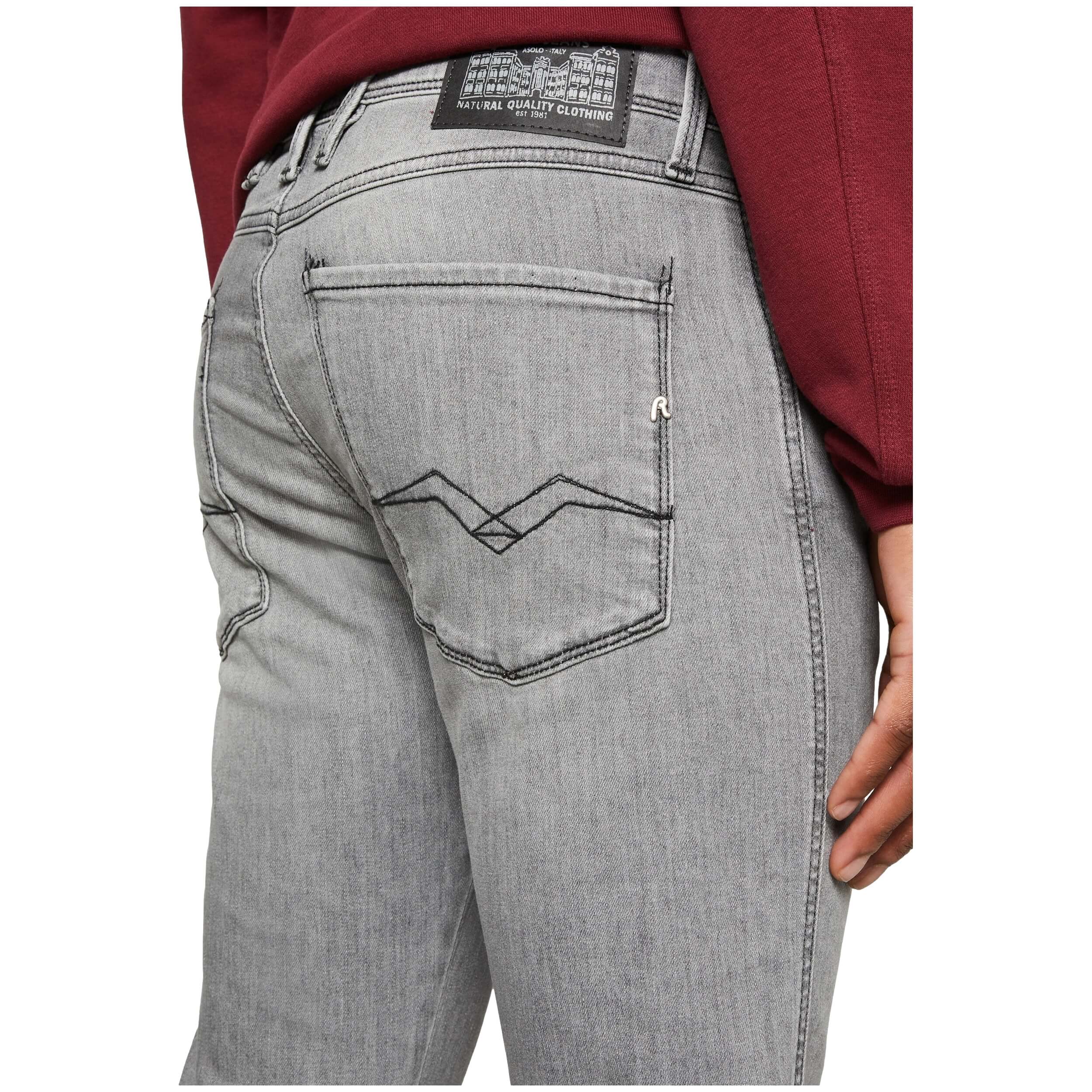 Pantalon Largo Replay Strecht Denim