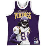 Camiseta De Baloncesto Mitchell & Ness NFL Minnesota Vikings