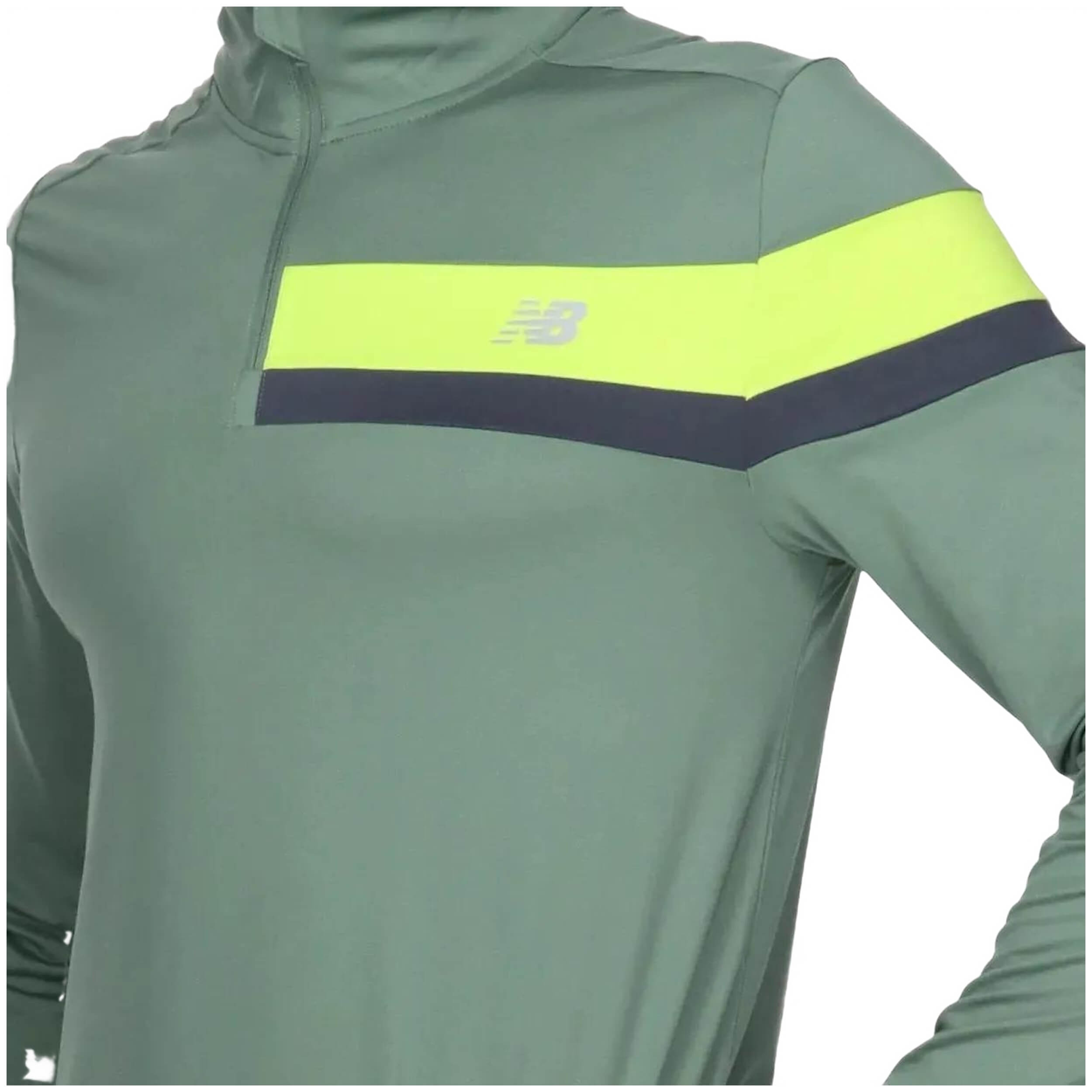 New Balance Accelerate Half Zip Long Sleeve T-Shirt