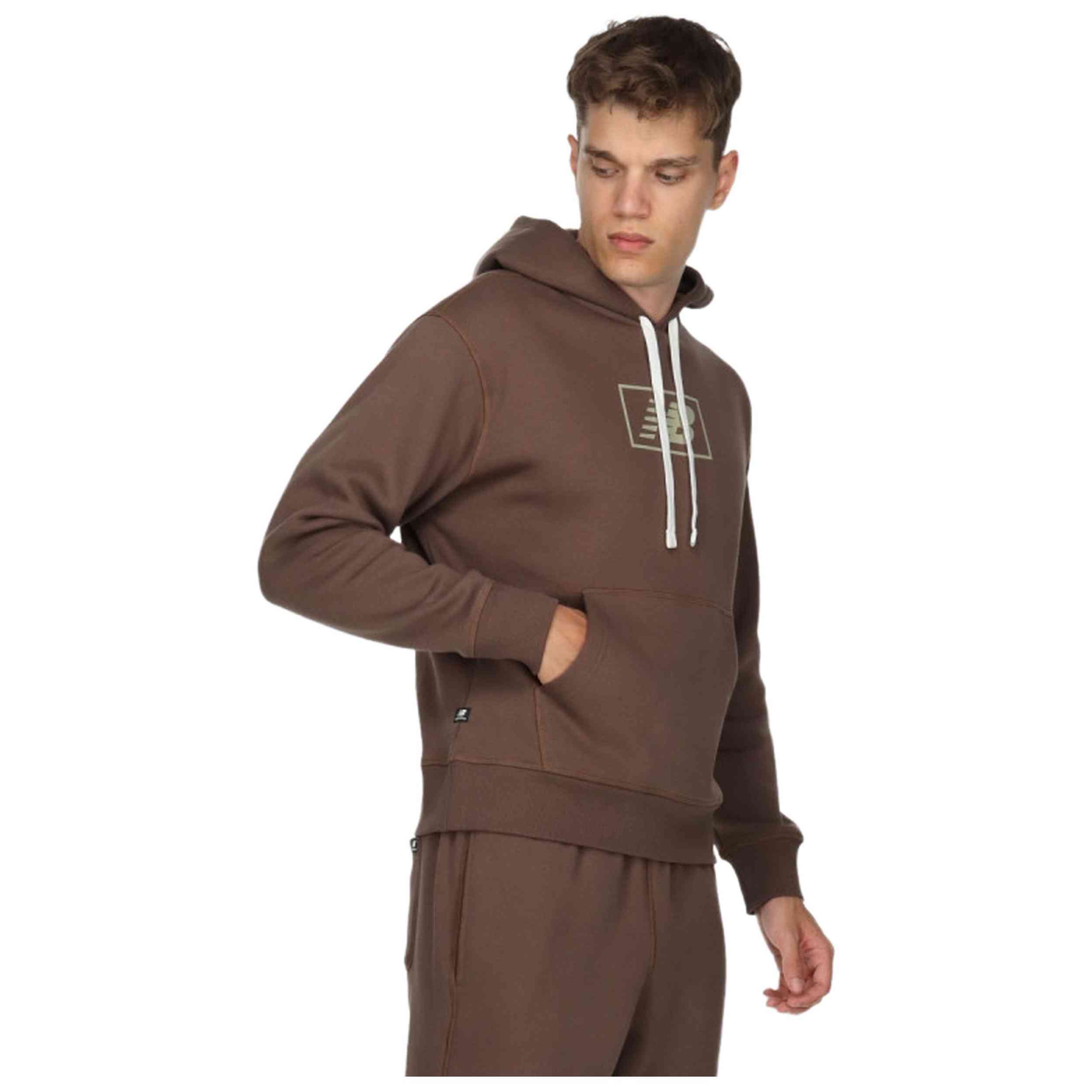 Sudadera Con Capucha New Balance  Mt33520-Duo