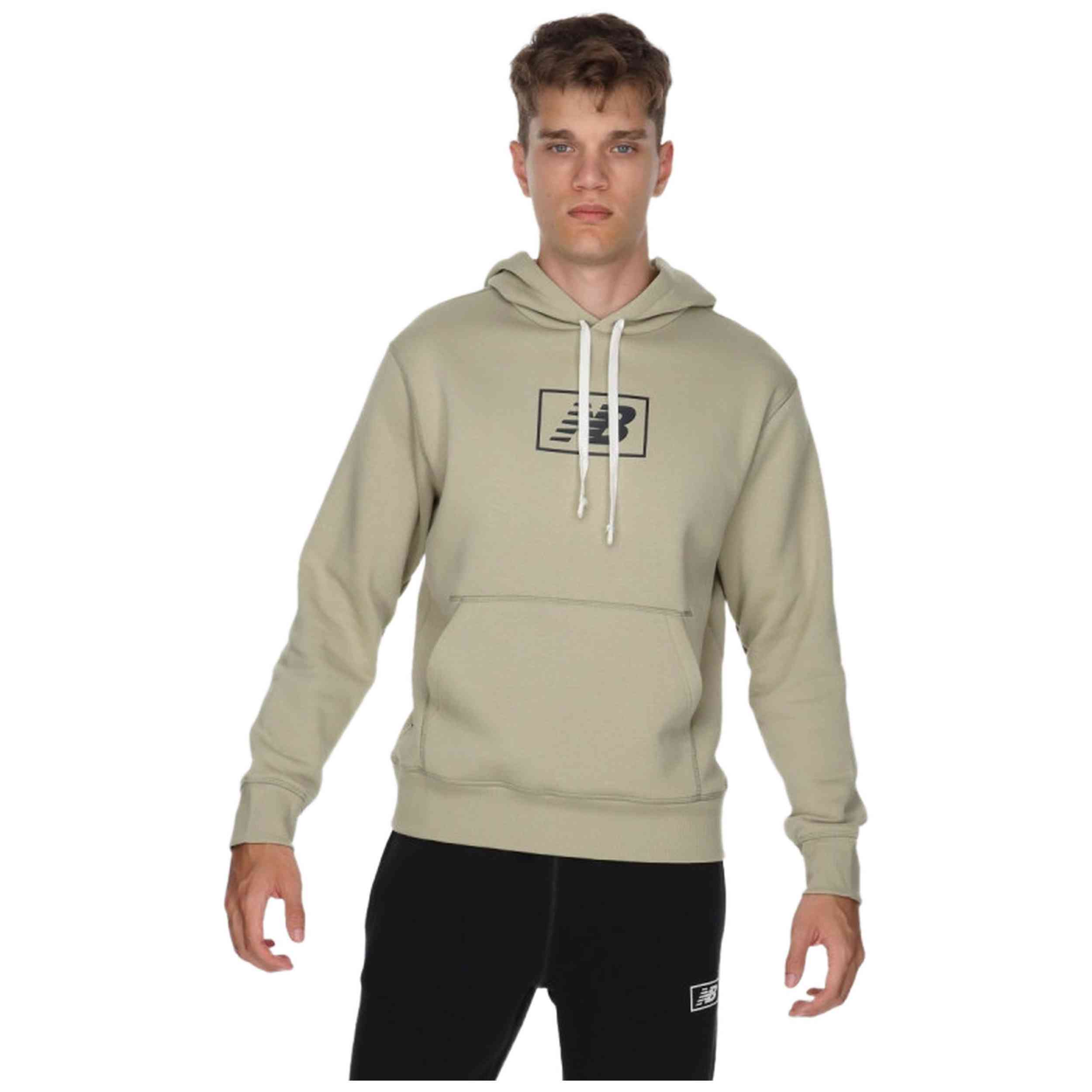 Sudadera Con Capucha New Balance  Mt33520-Fug