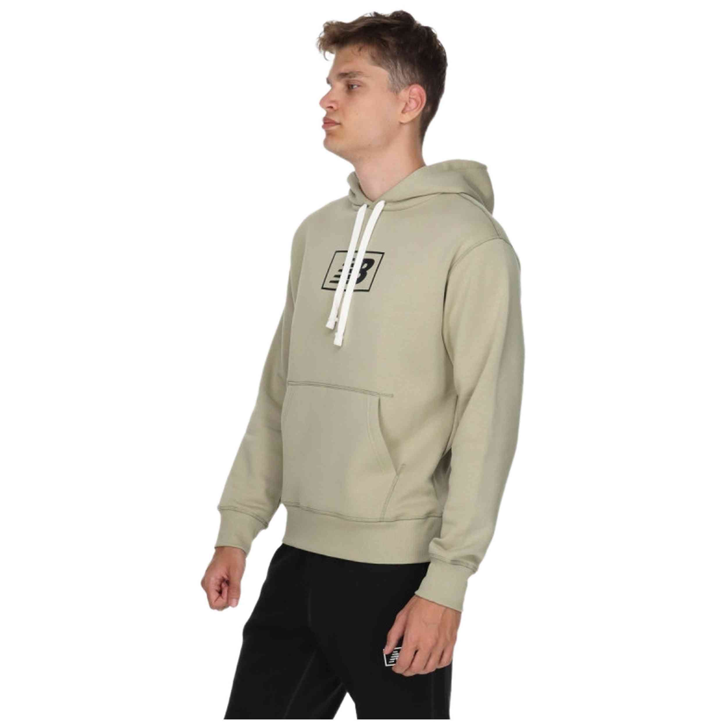 Sudadera Con Capucha New Balance  Mt33520-Fug