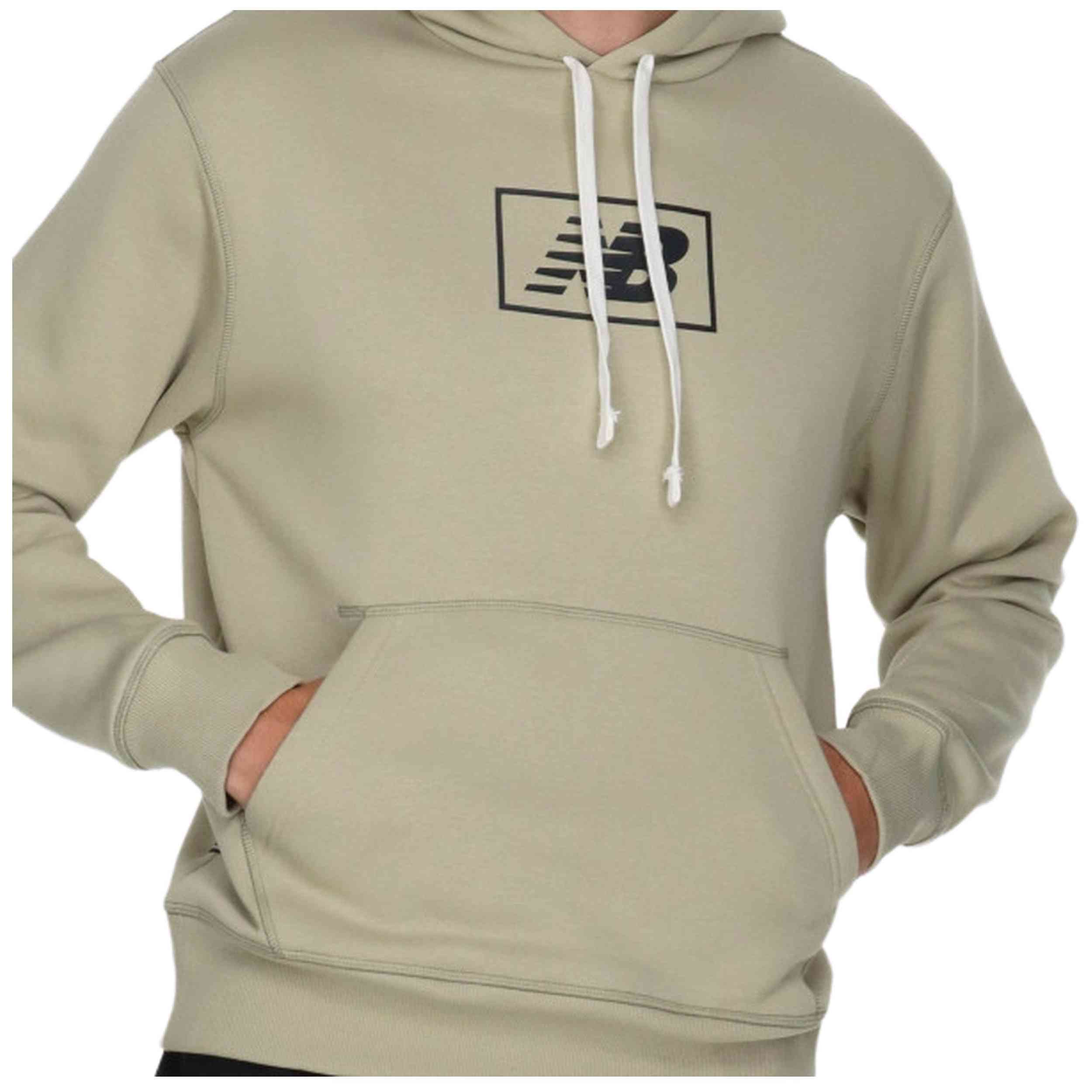 Sudadera Con Capucha New Balance  Mt33520-Fug