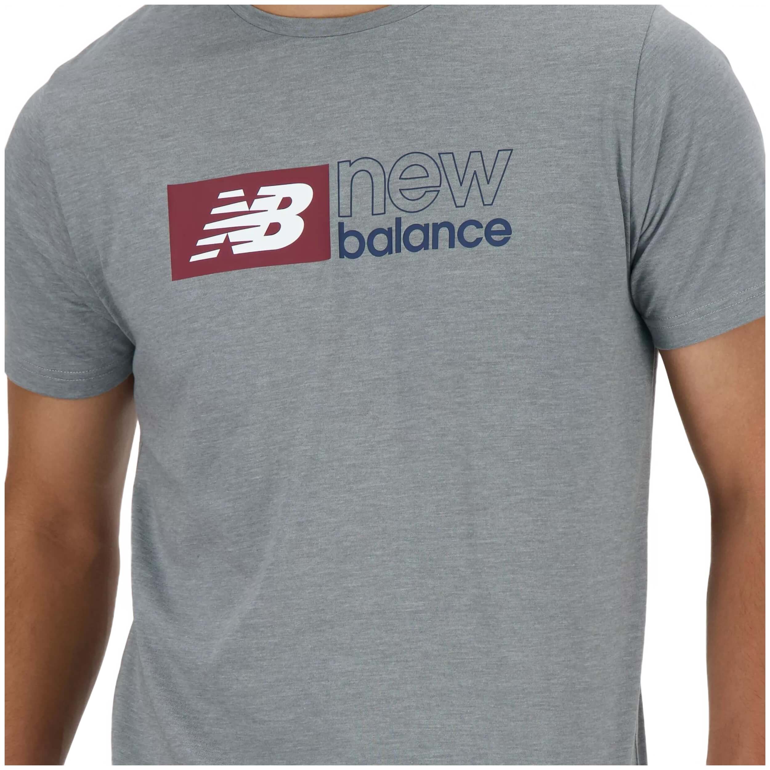 New Balance Essentials Heathertech Short Sleeve T-Shirt