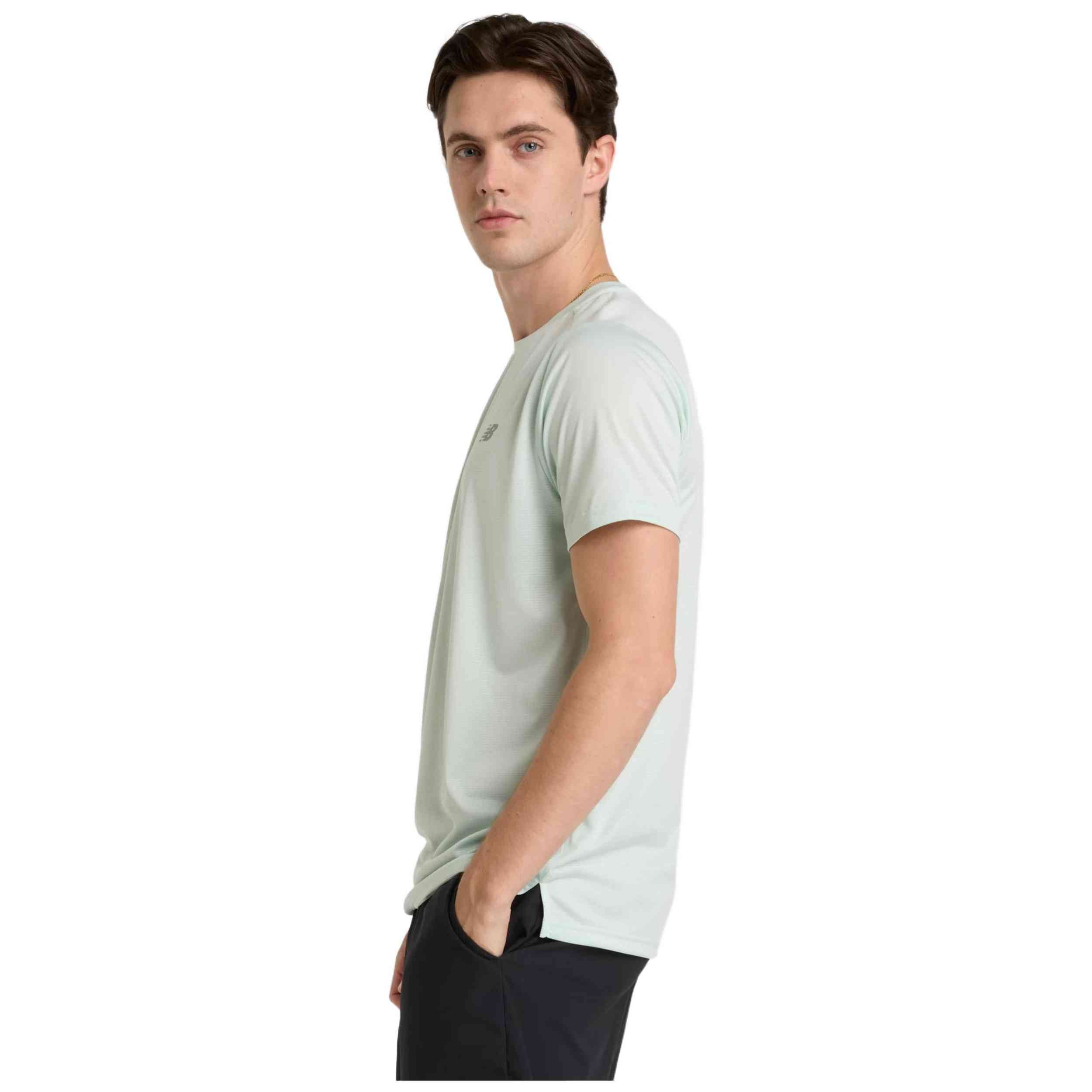 Camiseta De Manga Corta New Balance Mt41222Cys