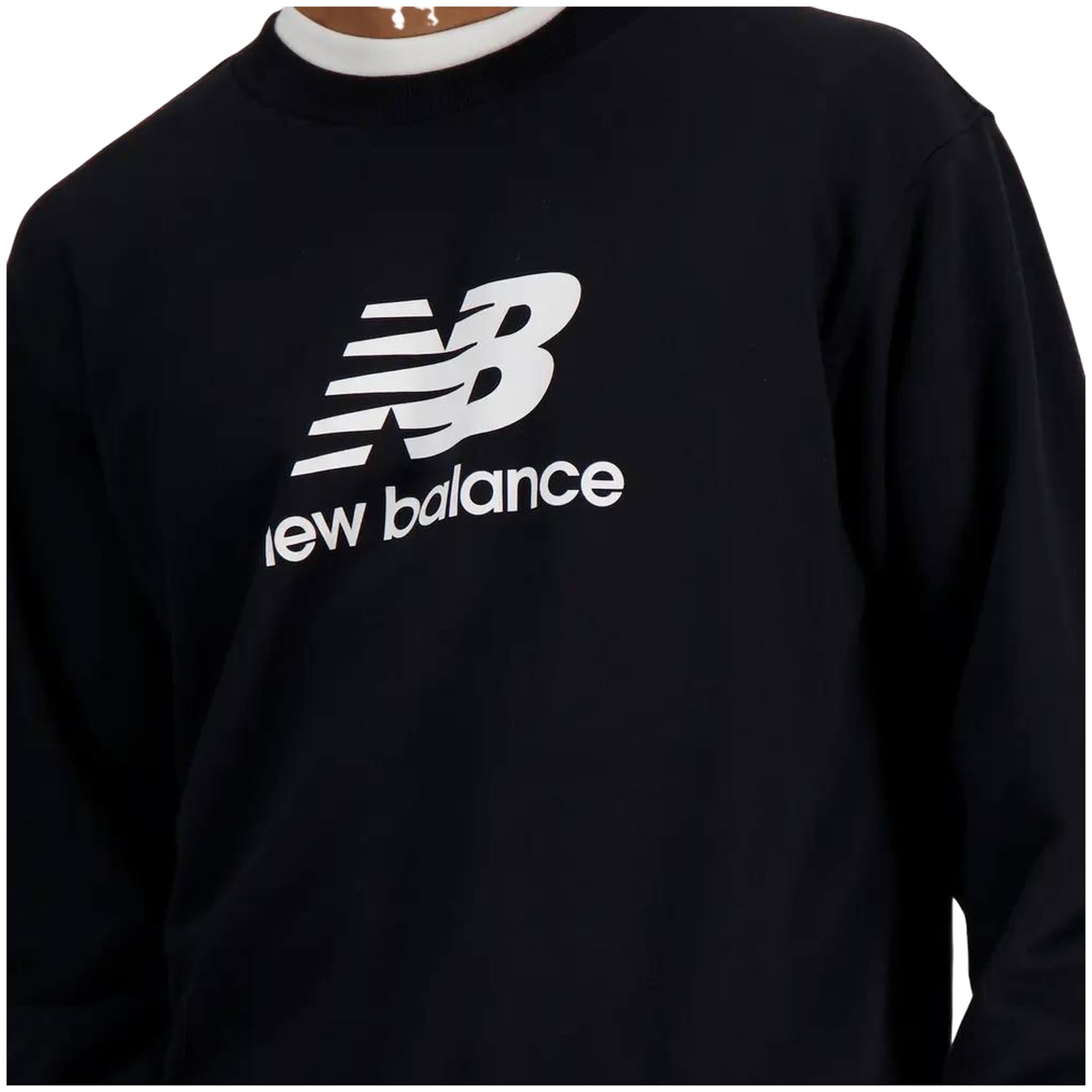 Sudadera New Balance Essentials French Terry Logo Crew