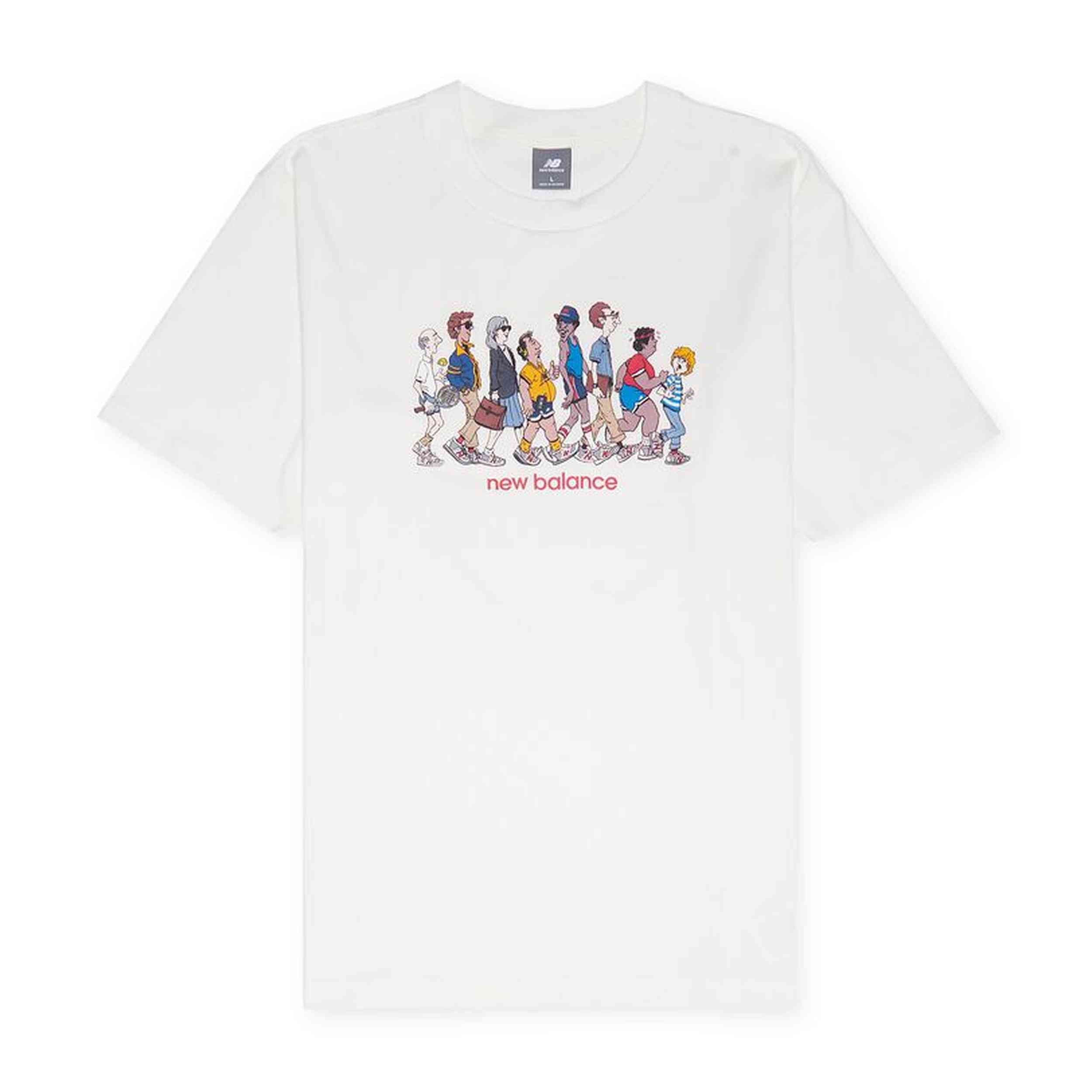 Camiseta De Manga Corta New Balance Athletics Relaxed Archive Walk