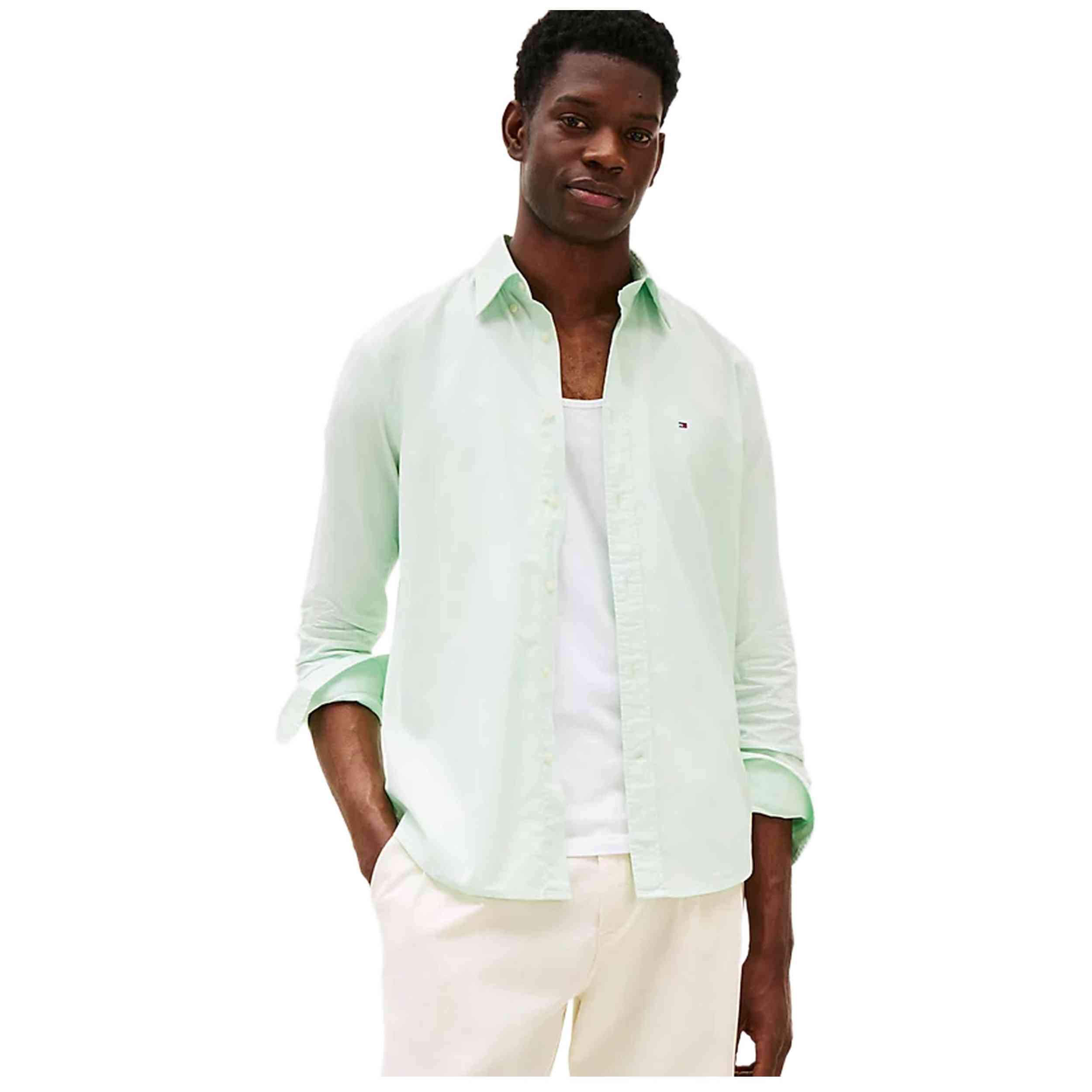 Camisa Tommy Hilfiger Mw0Mw37550Lxy