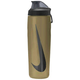 Botella Deportiva Nike Refuel Locking Lid "Metallic Gold/Black"