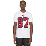 Camiseta De Manga Corta Nike  blanco