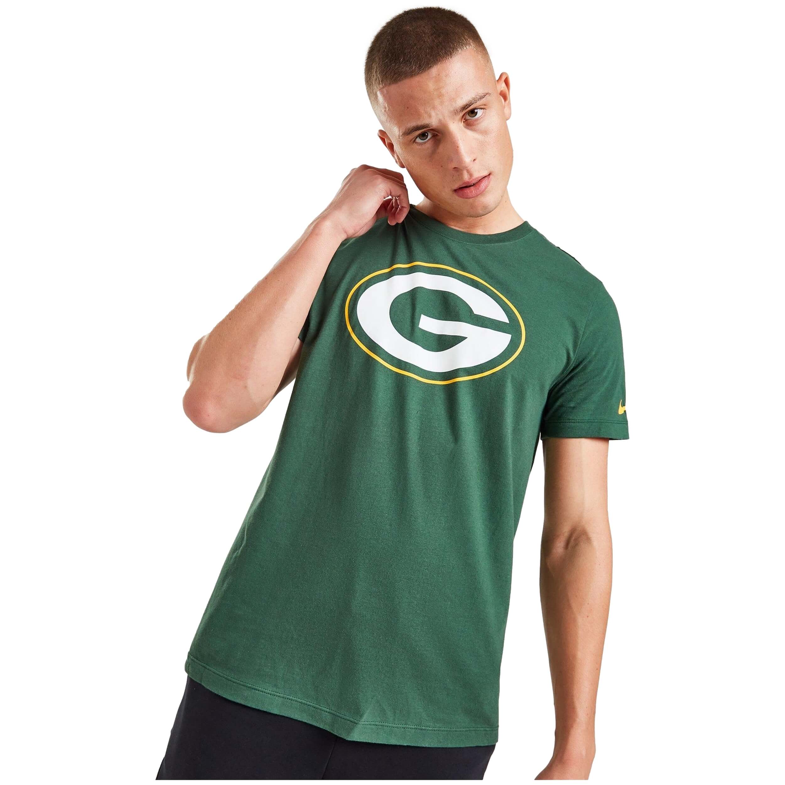 Camiseta De Manga Corta Nike Nfl Green Bay Packers Logo Essential