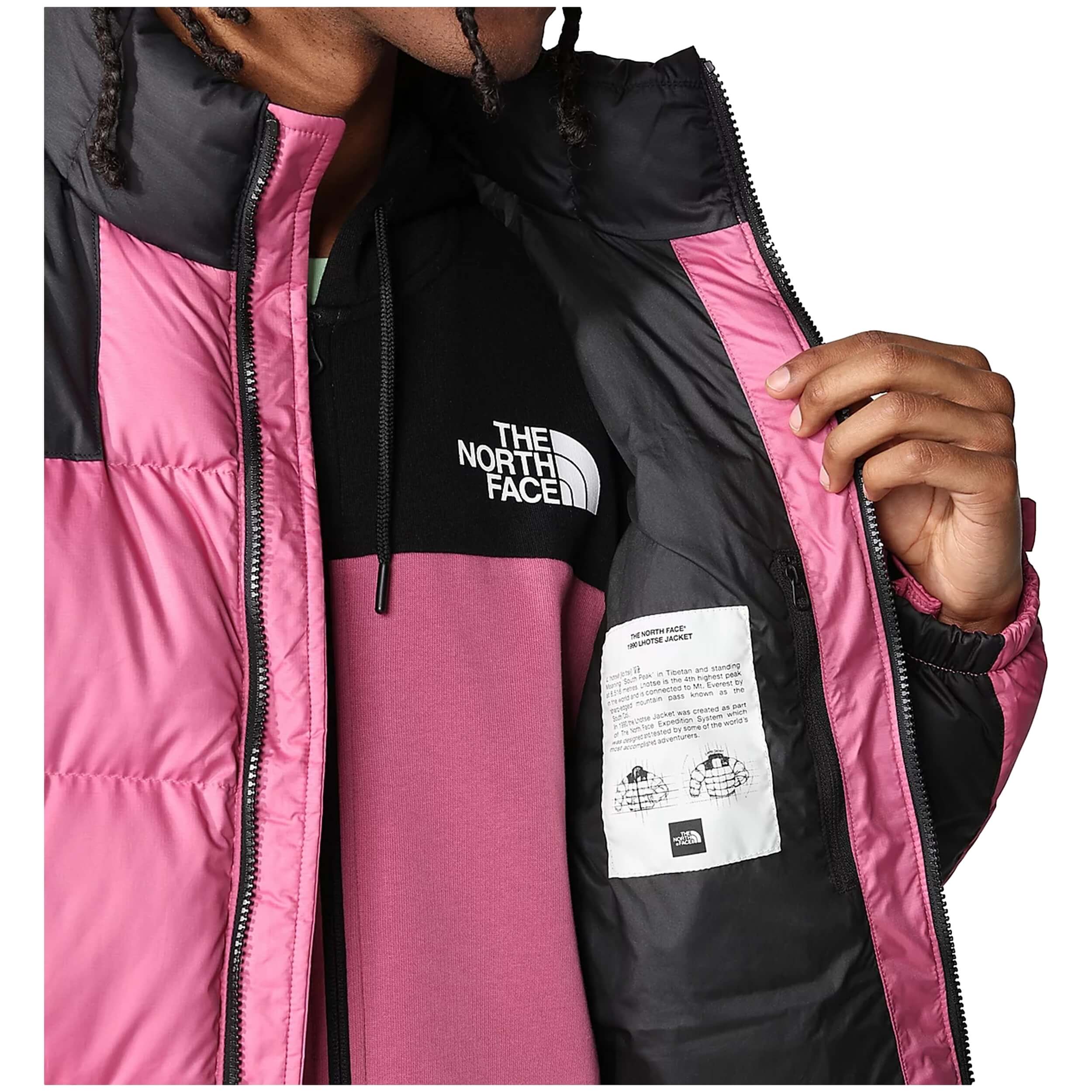The North Face Men's Lhotse Jas 700 Series Jacket in Pink – Stateside