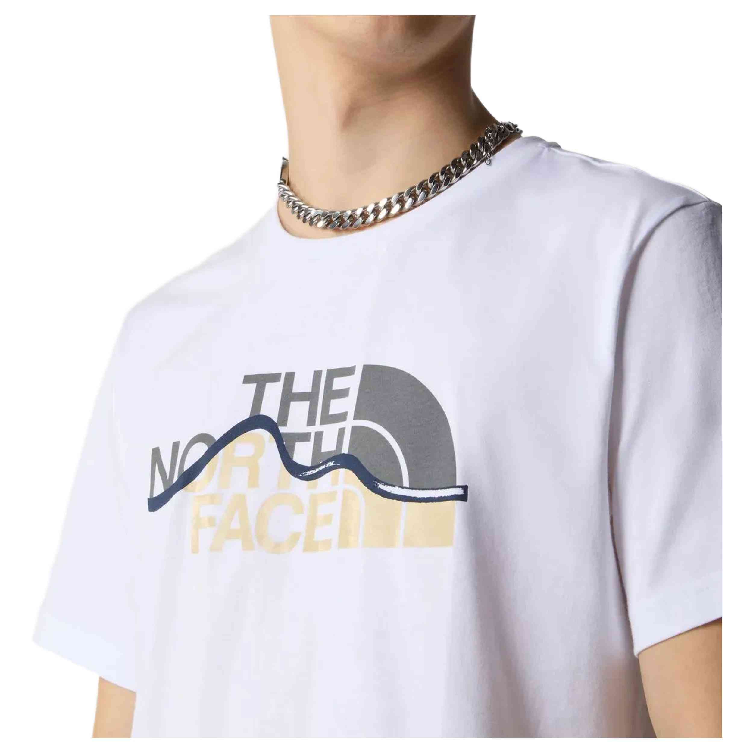 Camiseta De Manga Corta The North Face Mountain Line