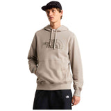 Sudadera Con Capucha The North Face M Drew Peak Light Regular Hoodie Stone Slab/New Taupe Gr