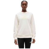 Sudadera The North Face W Drew Peak Light Regular Crew White Dune/Lemon Mist