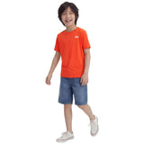 Camiseta De Manga Corta The North Face Teen New 24/7 Ss Tee Lava Red