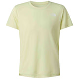 Camiseta De Manga Corta The North Face Camiseta The North Face Flex Manga Corta Amarillo Ácido Niña