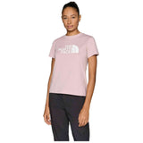 Camiseta De Manga Corta The North Face W Evolution Half Dome Slim Short Sleeve Metal Pink