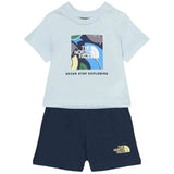 Conjunto The North Face Box Nse Play "Polar Haze/Summit Navy"