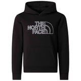 Sudadera Con Capucha The North Face Sudadera Con Capucha The North Face Drew Peak Light Negro Intenso Infantil
