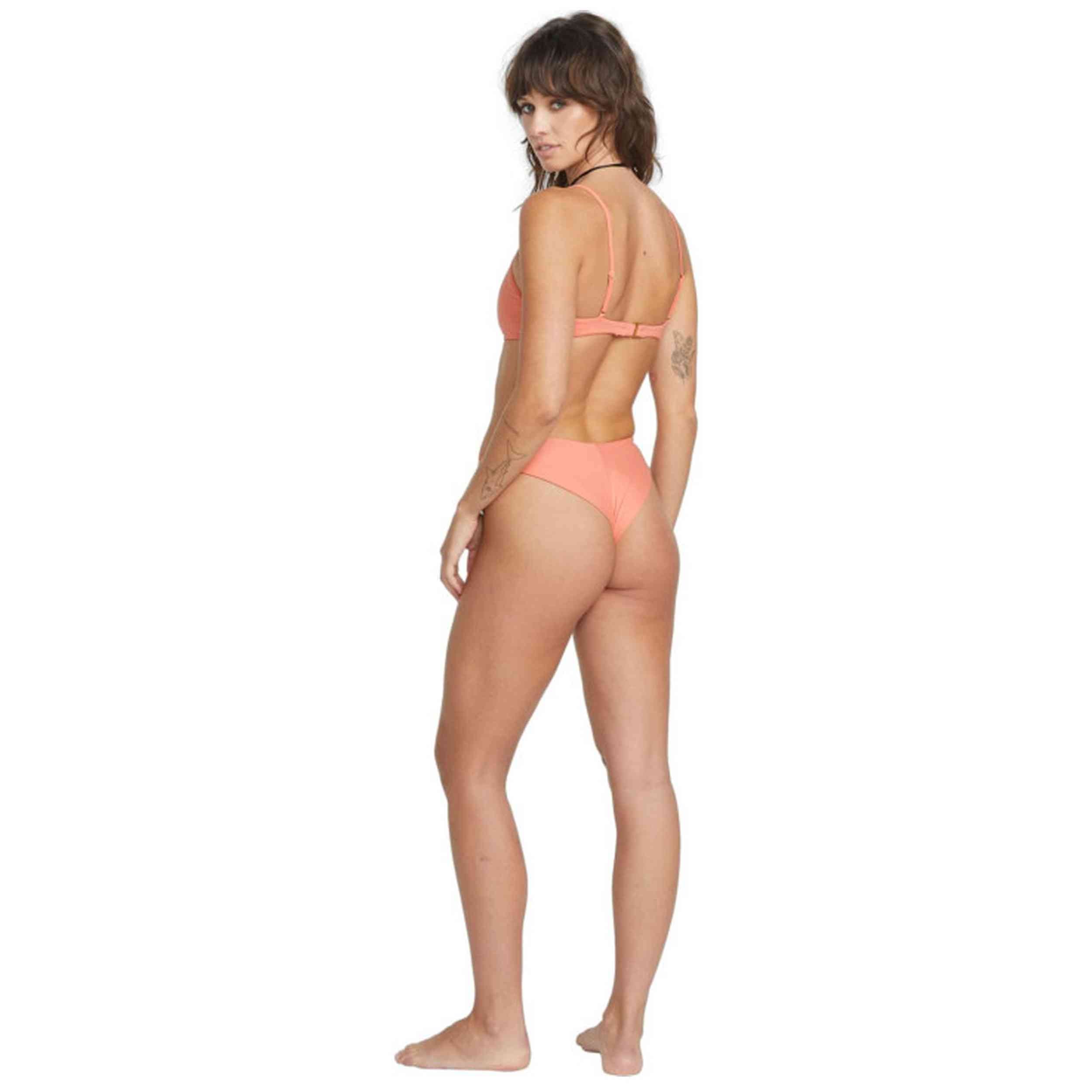 Braguita De Bikini Volcom Simply Seamless Cheekini