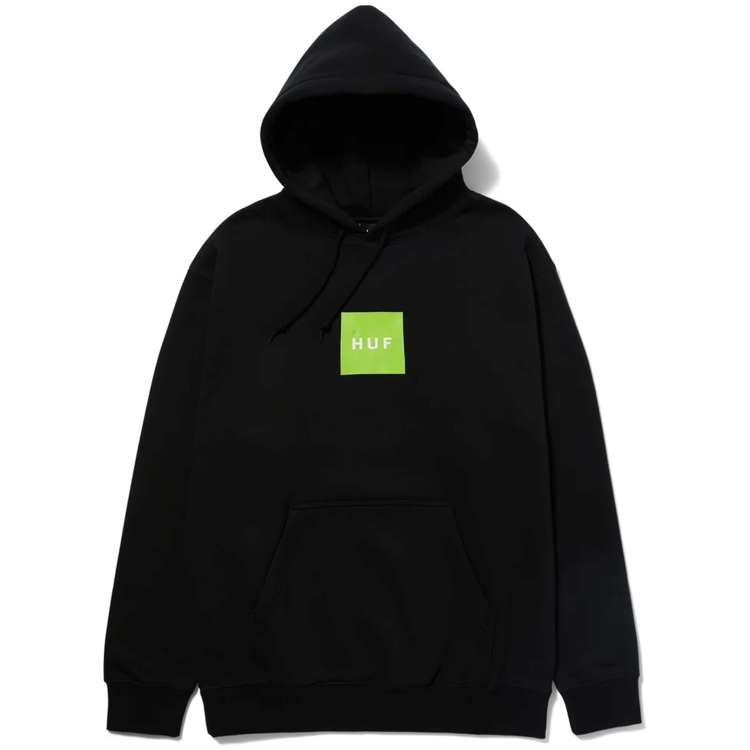 Sudadera Con Capucha Huf Pf00573-Black