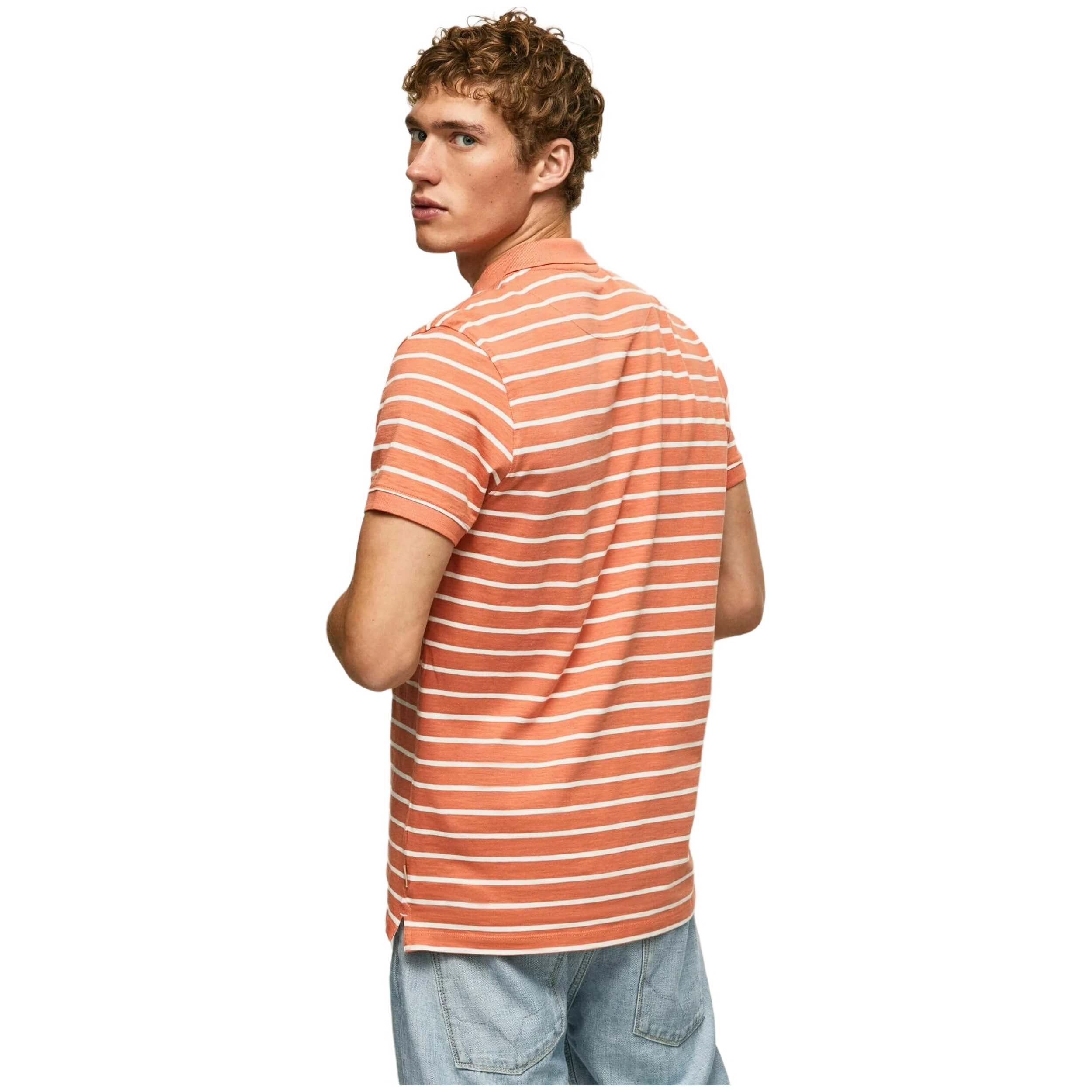 Pepe Jeans Stripes Short Sleeve Polo