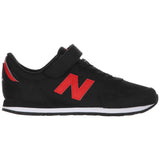 Zapatillas New Balance 323 Kids "Negro Con Rojo"