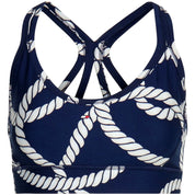 Top Tommy Hilfiger Rope Print Low Support Bra