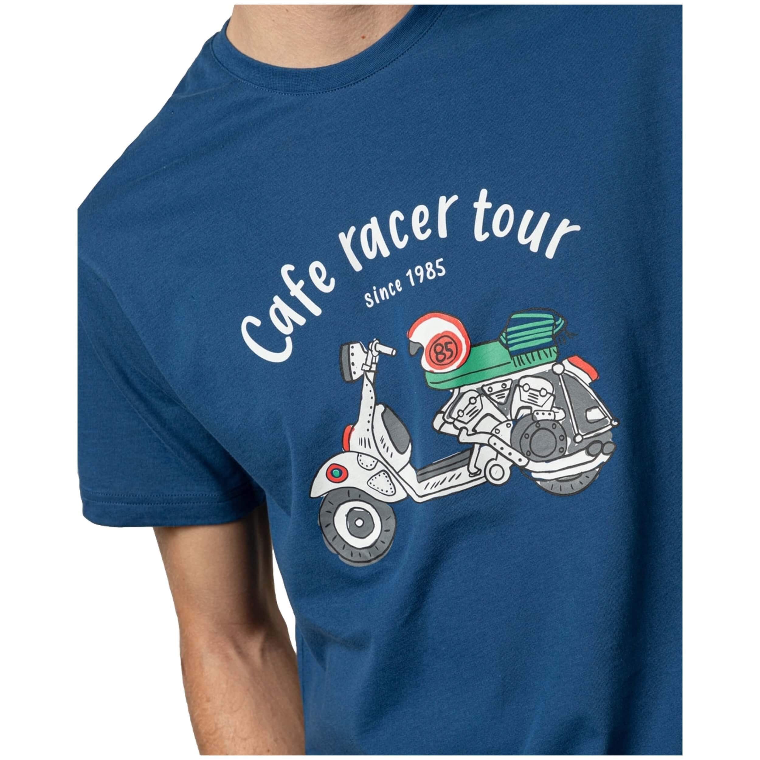 Camiseta De Manga Corta Scotta Moto Tour