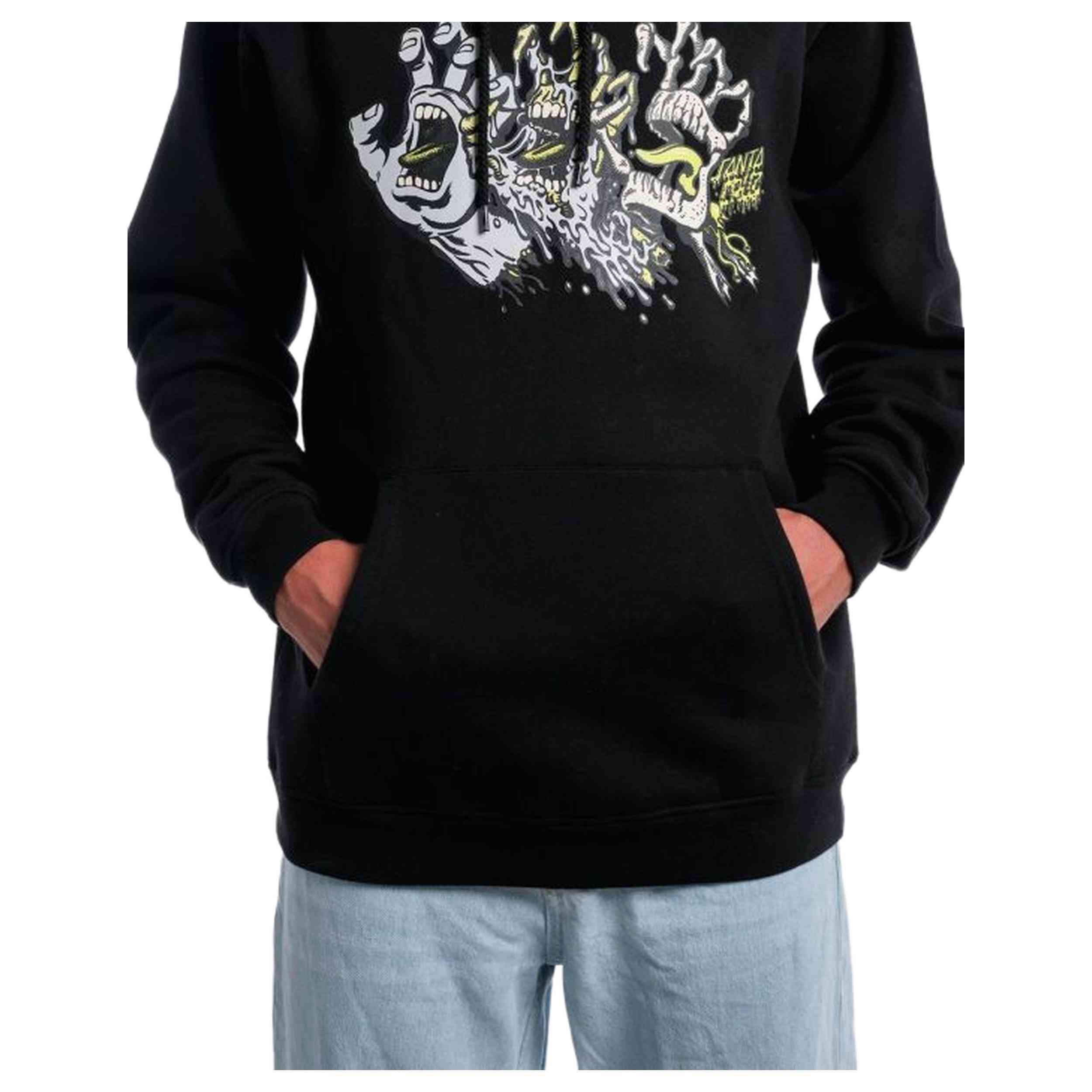 Sudadera Con Capucha Santa Cruz Evolved Hand Front