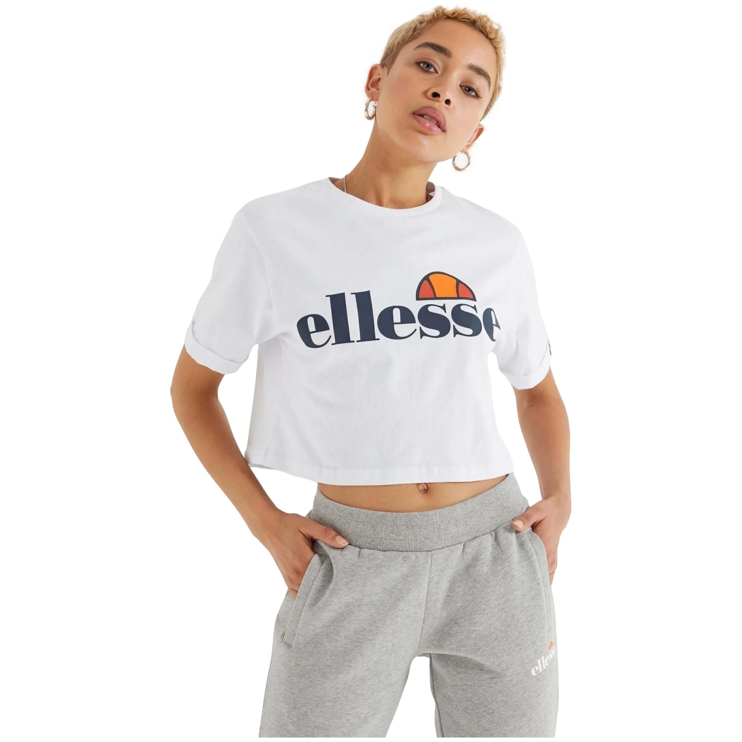 Camiseta De Manga Corta Ellesse Alberta Cropped Tee