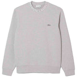 Jersey Lacoste Sudadera Lacoste Jacquard Branded Gris Blanco