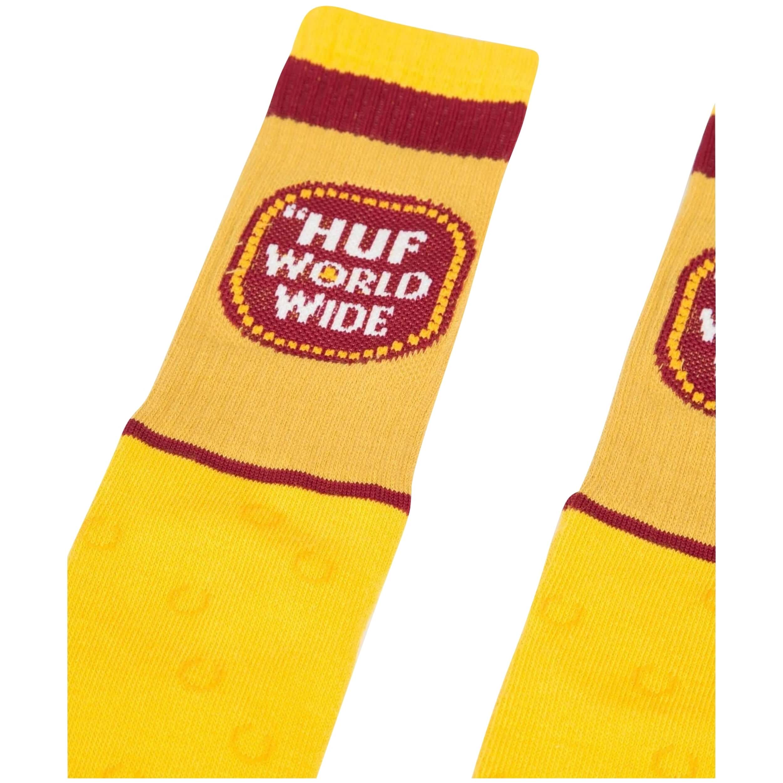 Calcetines Huf Brown Bag Socks