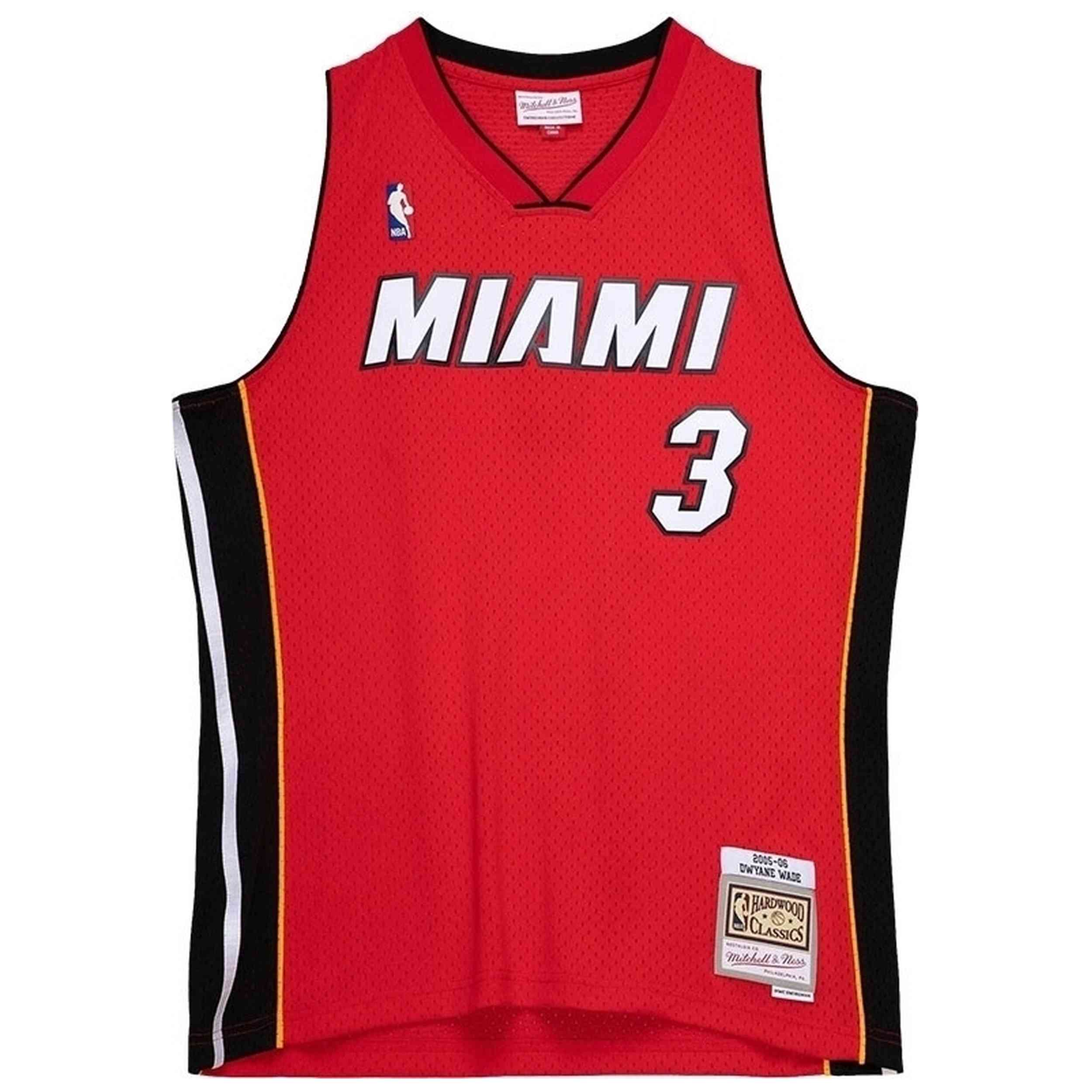 Camiseta De Baloncesto Mitchell & Ness Dwyane Wade Miami Heat Nba 2005-06