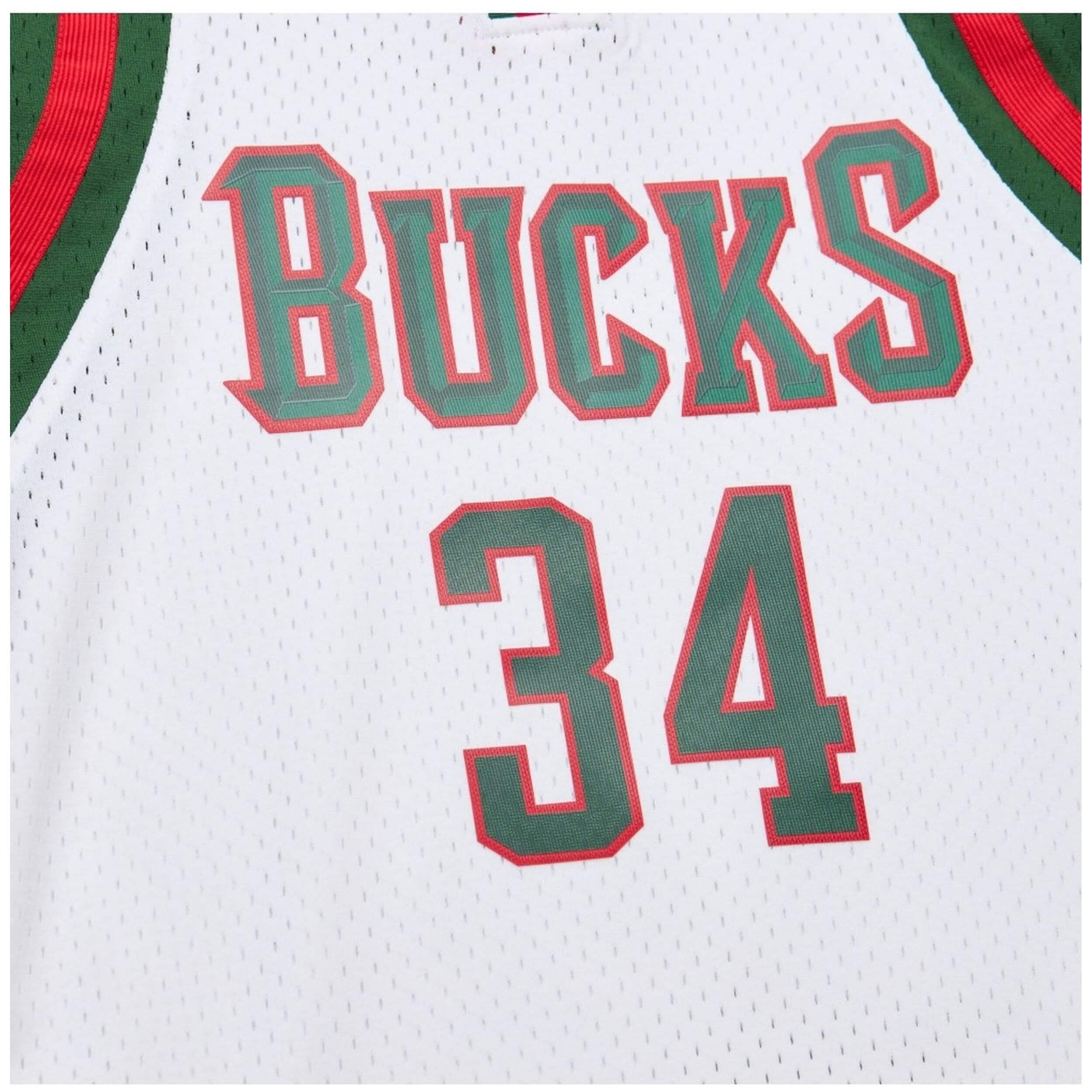 Camiseta De Baloncesto Mitchell & Ness Milwaukee Bucks