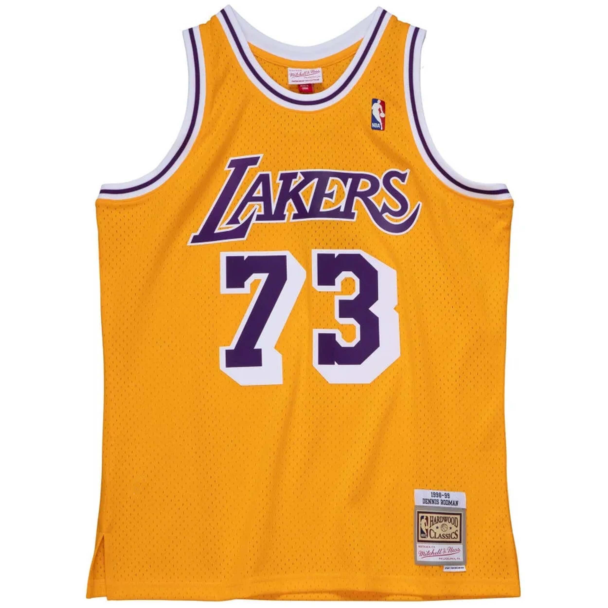 Camiseta De Tirantes Mitchell & Ness Nba Dennis Rodman Los Angeles Lakers 199