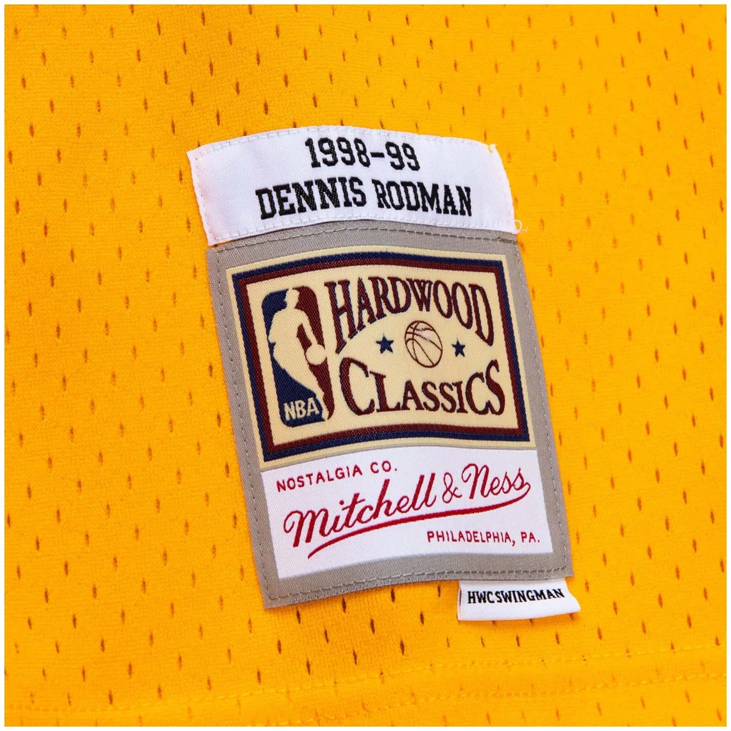 Camiseta De Tirantes Mitchell & Ness Nba Dennis Rodman Los Angeles Lakers 199