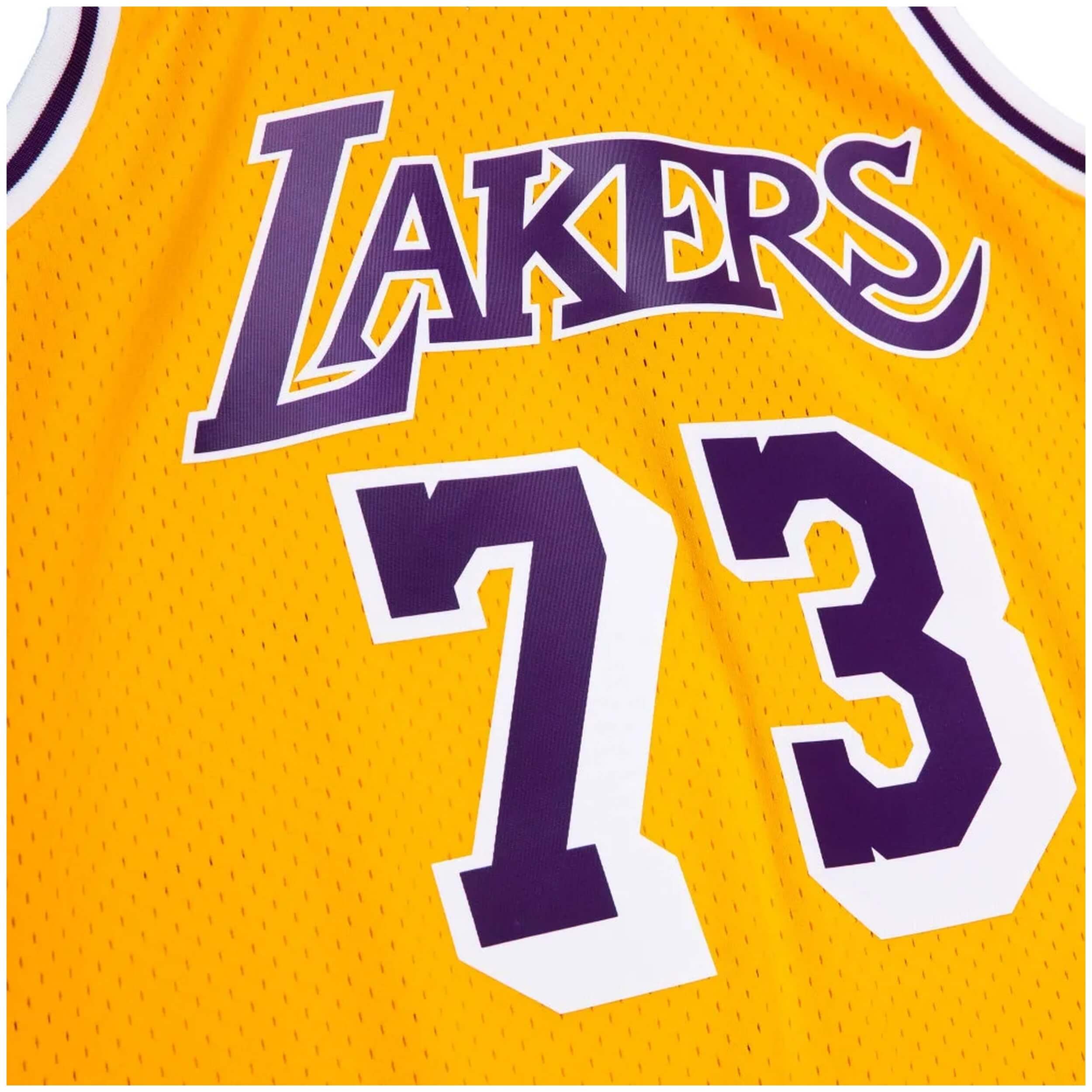 Camiseta De Tirantes Mitchell & Ness Nba Dennis Rodman Los Angeles Lakers 199