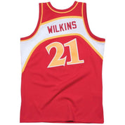 Camiseta De Tirantes Mitchell & Ness Nba Dominique Wilkins Atlanta Hawks '86