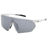 Gafas De Sol Adidas Gafas Adidas Sp0076 Blanco Con Lentes Espejadas
