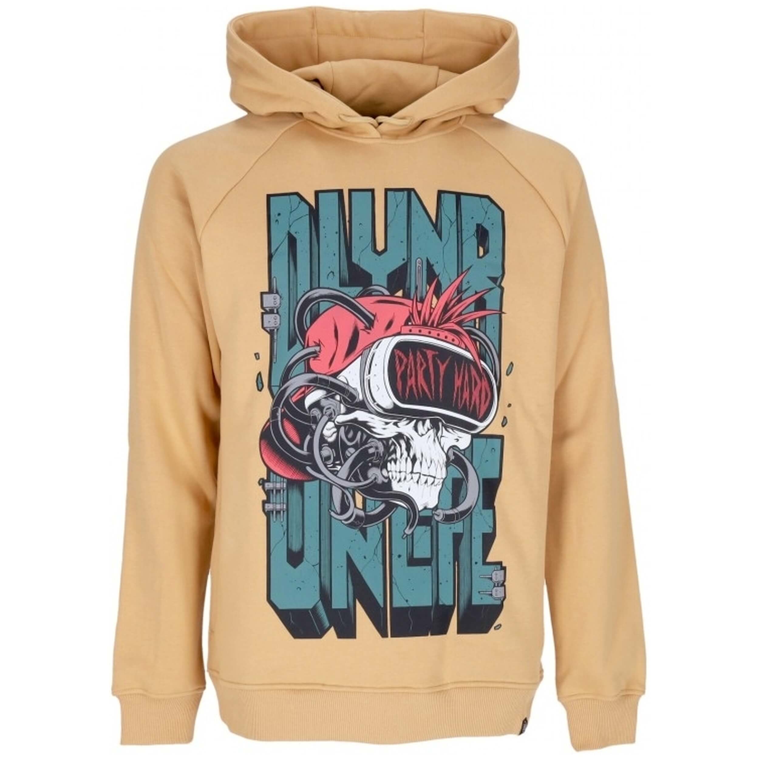 Sudadera Con Capucha Dolly Noire Party Hard Skull