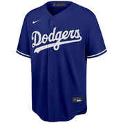 Camiseta De Manga Corta Nike Dodgers Official Replica Alternate