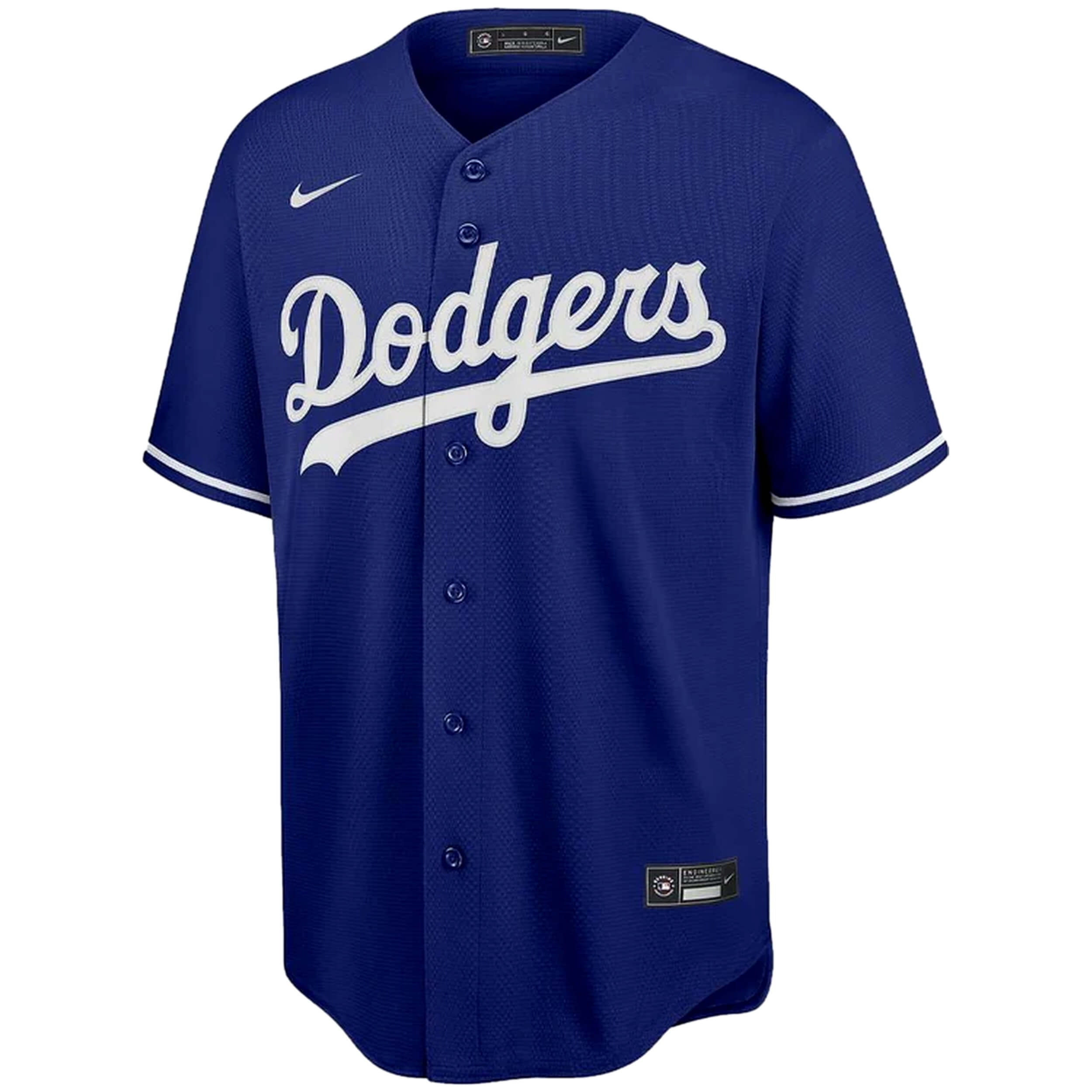 Camiseta De Manga Corta Nike Dodgers Official Replica Alternate