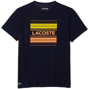 Camiseta De Manga Corta Lacoste Sport Stylized Logo Print