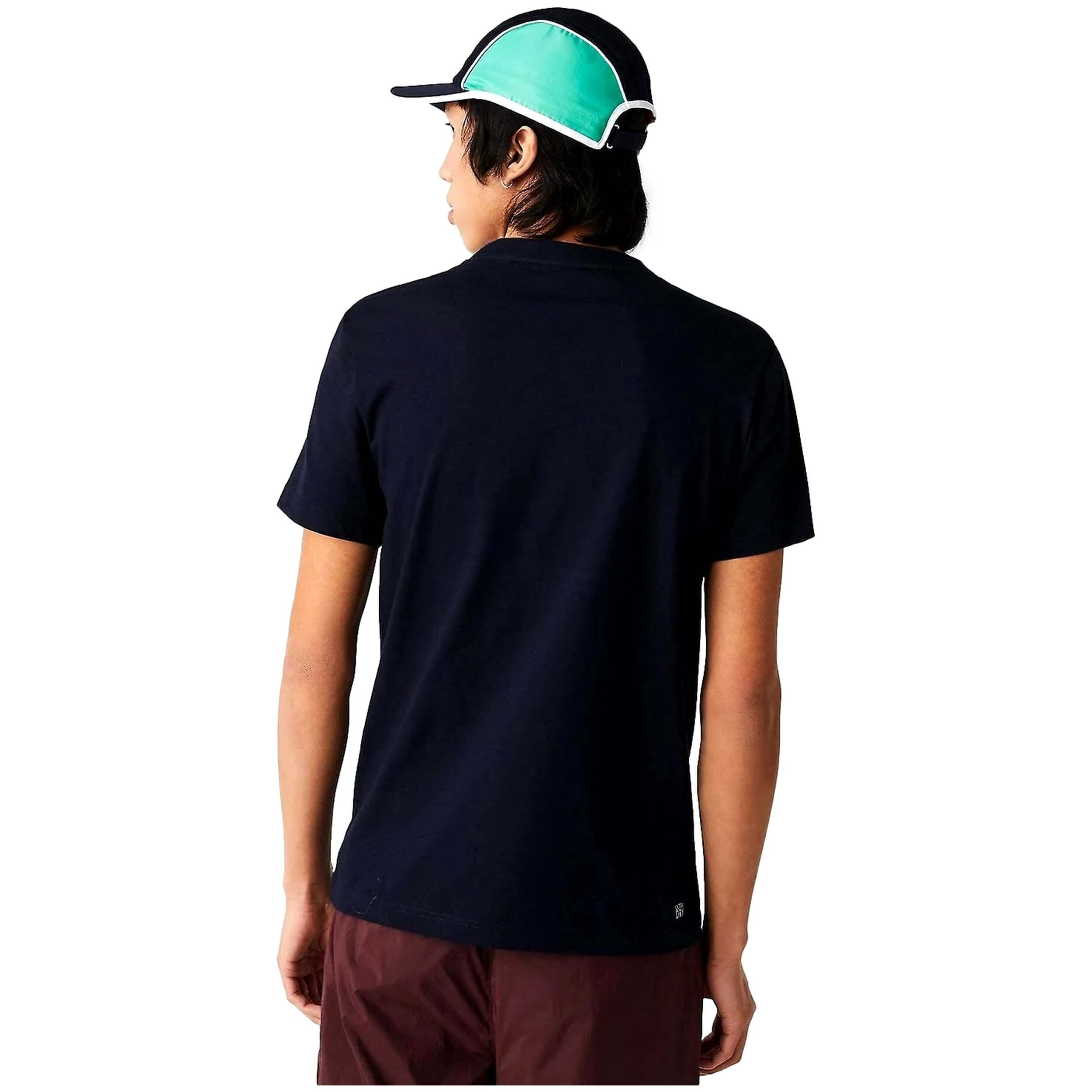 Camiseta De Manga Corta Lacoste Sport Stylized Logo Print